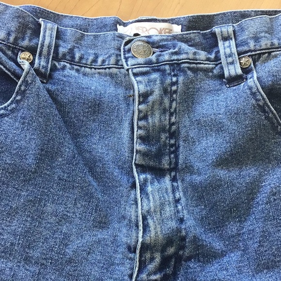 Vintage High Waisted Denim CHEROKEE Shorts - Picture 2 of 8